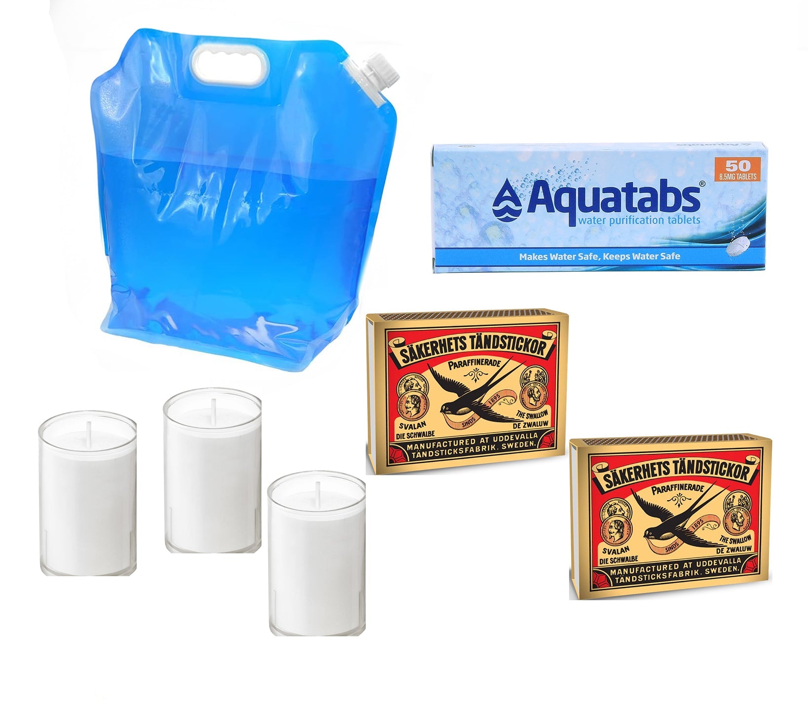 3 Wick 36-uurs Noodkaars, Langdurige Overlevingskaars met Natuurlijk 3 Wick 36-uurs Noodkaars, Langdurige Overlevingskaars met Natuurlijk